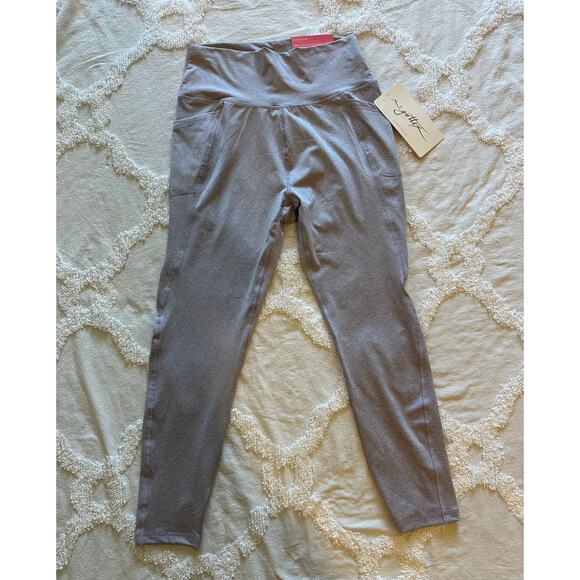 NWT X By Gottex Slimming Contour Leggings Purple Lilac Sz. Med - Picture 1 of 6